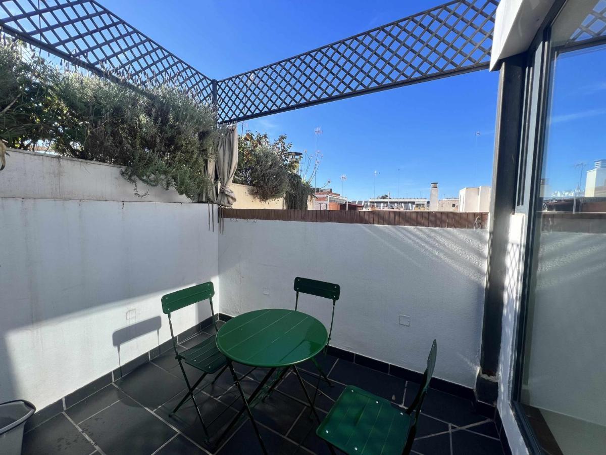 Апартаменти Atico San Bernardo Terraza Y Parking Incluido Севілья Екстер'єр фото